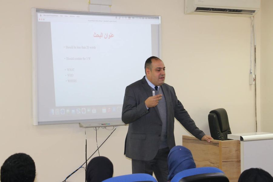 كلية الطب تقيم ورشة عمل بشأن الاشراف على بحوث الطلبة جامعة ابن سينا للعلوم الطبية والصيدلانية